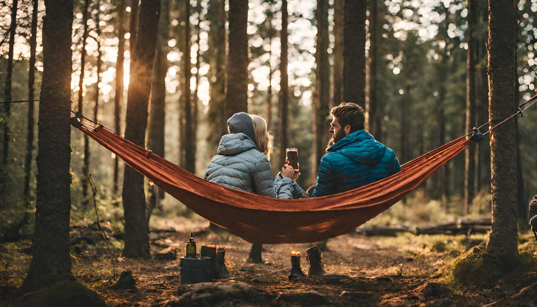 2 person hammock tent set up