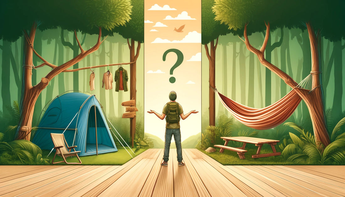 Hammock Tent vs. Ground tent