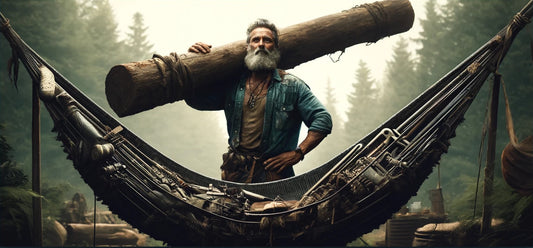 Hammock Tent Durability old man with hammock tent