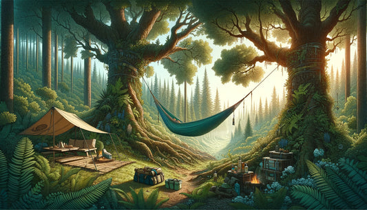 Sustainable Hammock Camping Practices hammock tent