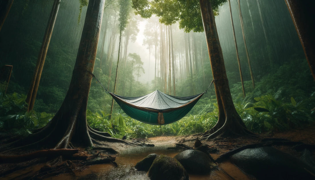 Hammock camping in the rain outlet