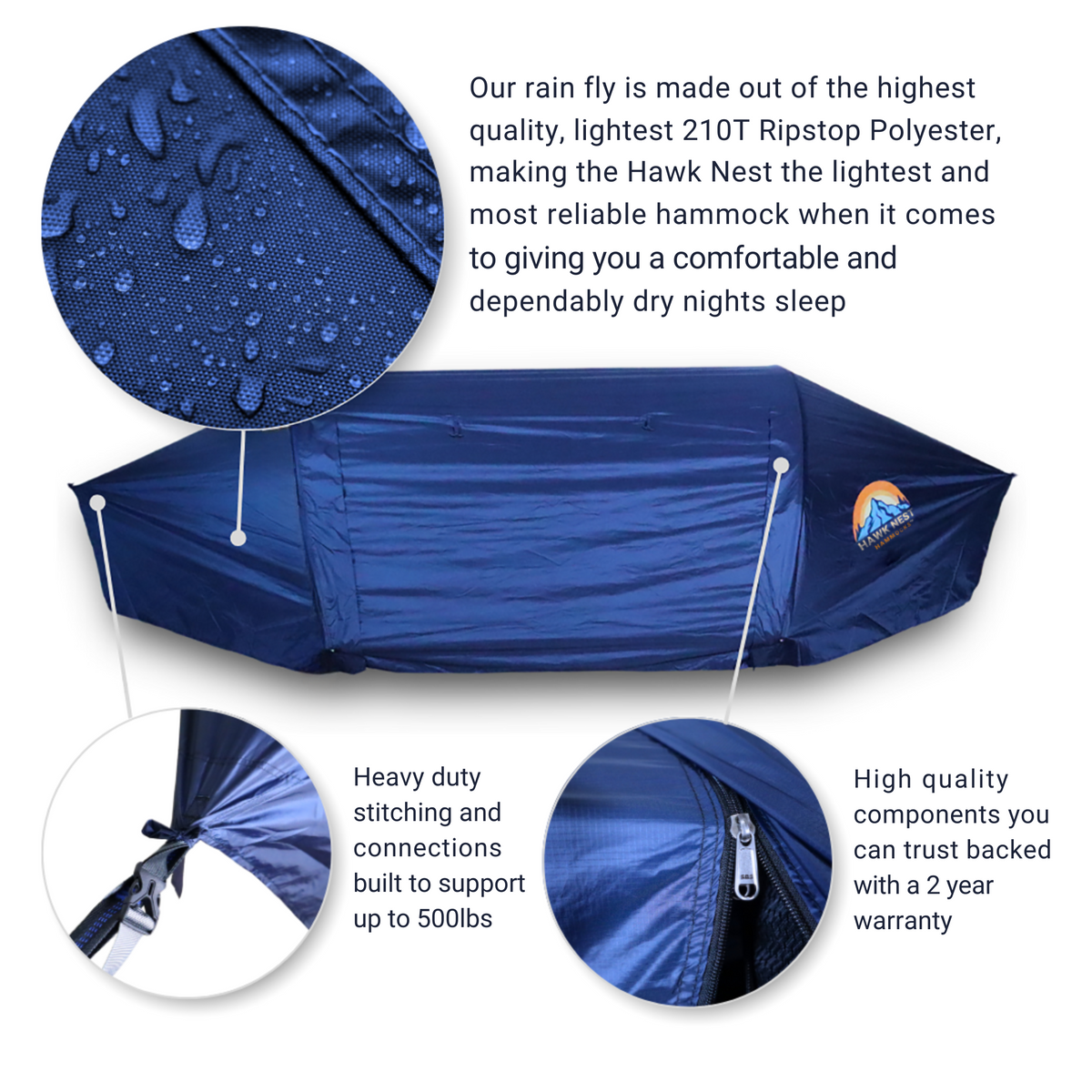 Hawk Nest All-Season Hammock Tent V.3 — US Pre-Order (Max Value)