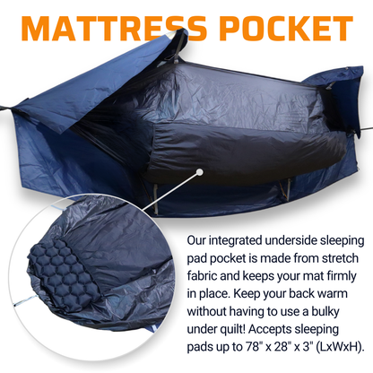 V.3 Hawk Nest™ All-Season Hammock Tent