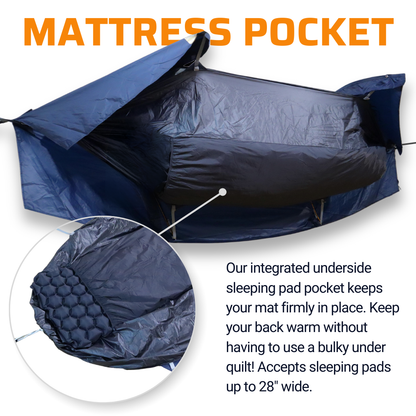 Hawk Nest All-Season Hammock Tent V.3 — US Pre-Order (Max Value)